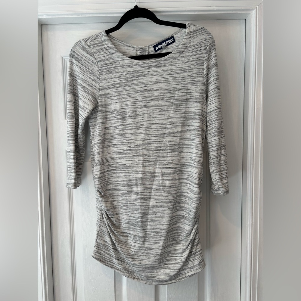 Ink love and Peace maternity 3/4 sleeve